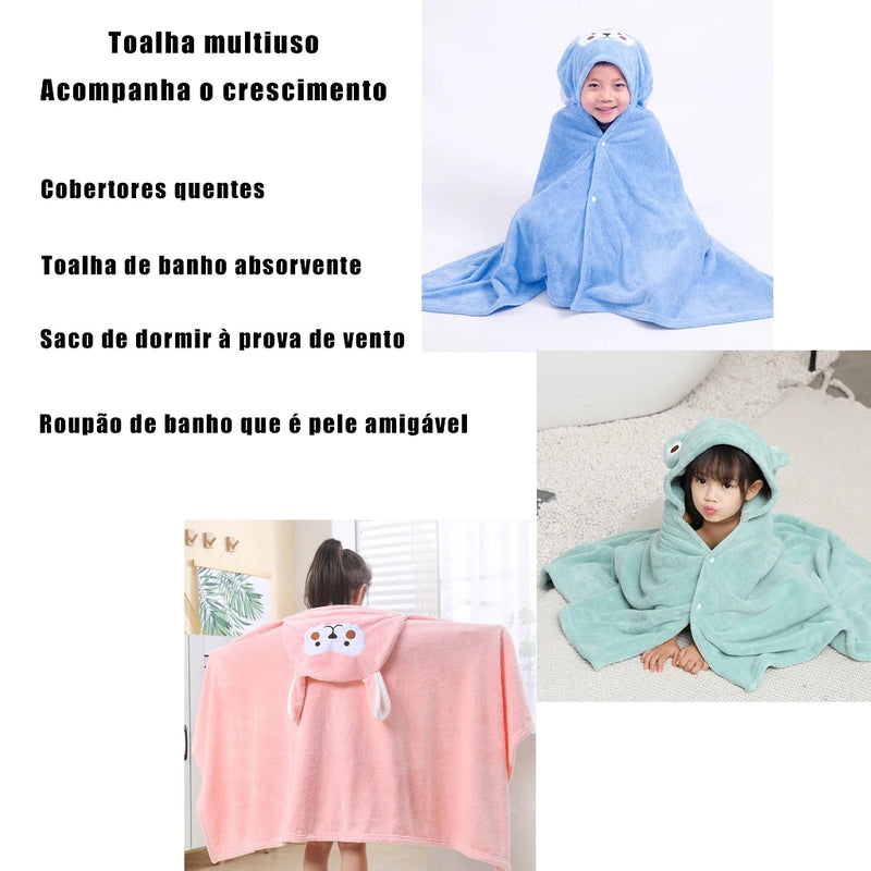 Toalha de Banho para Bebê ZooBaby